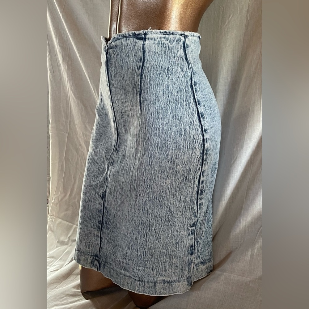 Vintage Acid Wash Mariposa Skirt